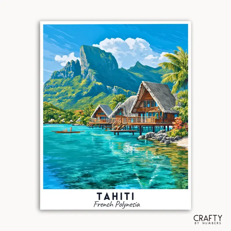 Tahiti - Travel Poster