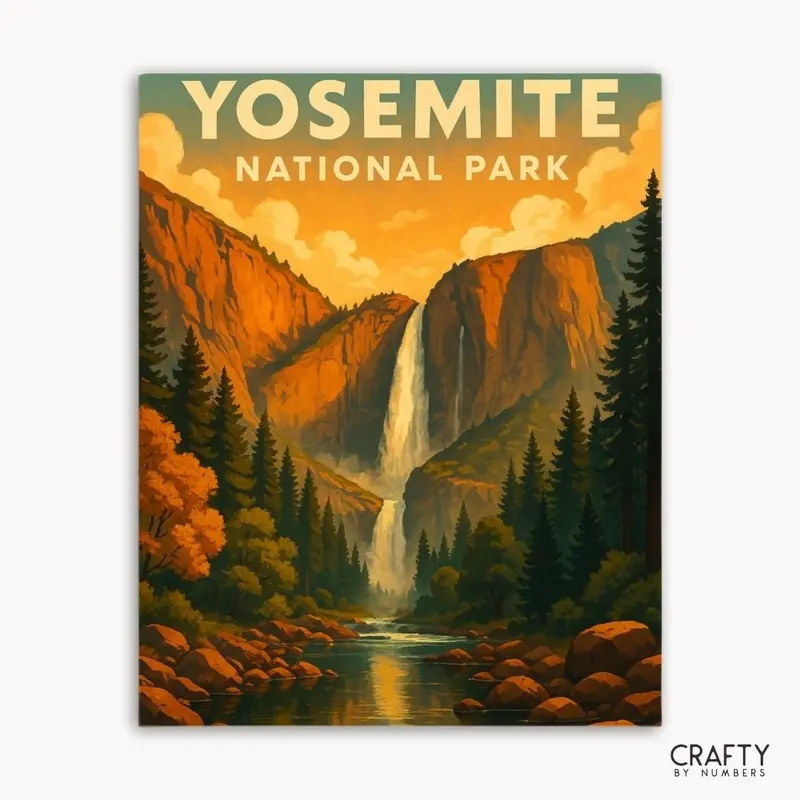 Yosemite  National Park (Majestic Falls)