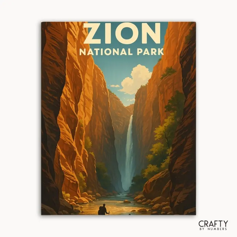 Zion  Narrows & Falls -NationalPark