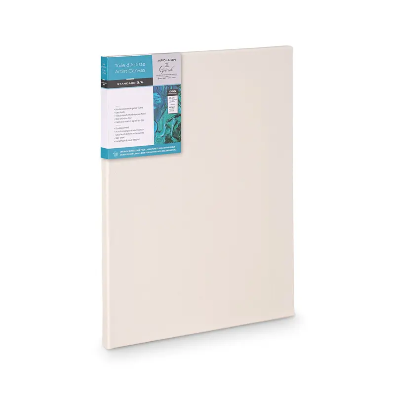 Artist Canvas : Standard, 3/4 in. - 48 X 60 in