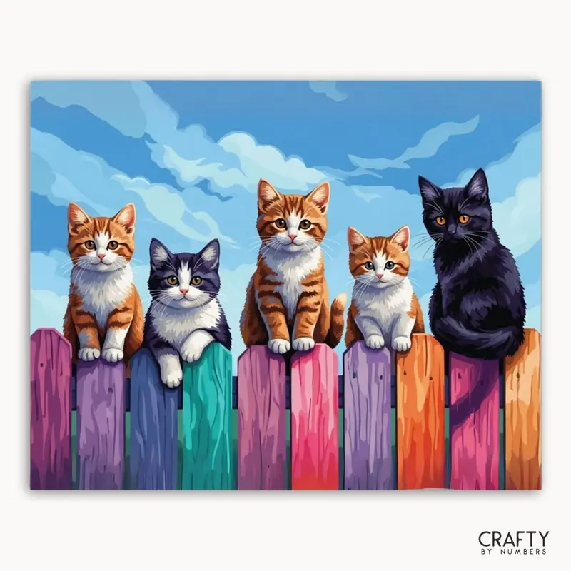 Kittens on the Fence