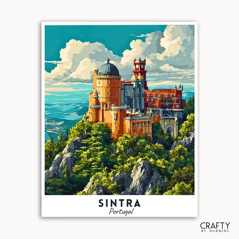 Sintra Travel Poster
