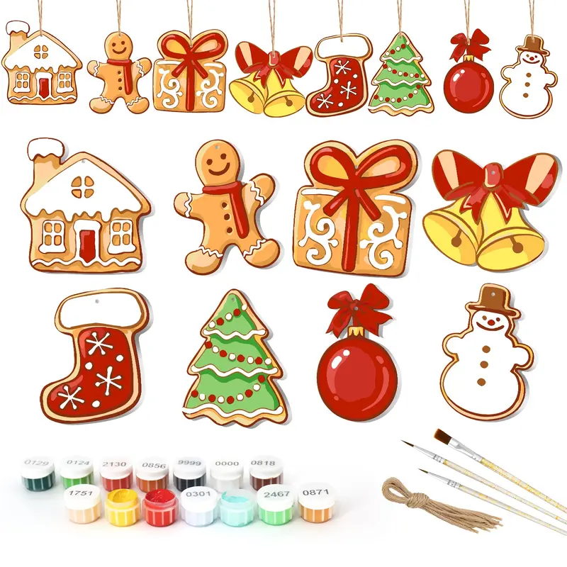 Classic Christmas Charm  Large Christmas Ornaments