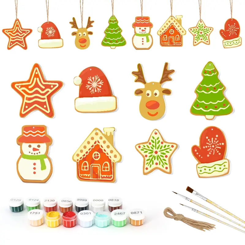 Classic Cookie Christmas  Large Christmas Ornaments
