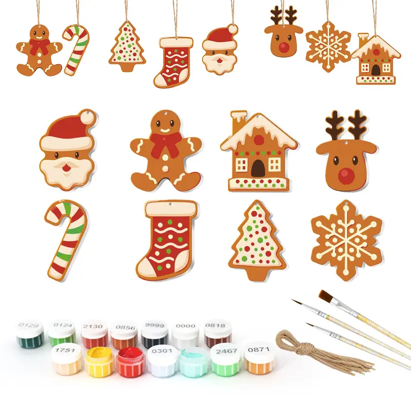 Gingerbread Christmas Magic  Christmas Ornaments