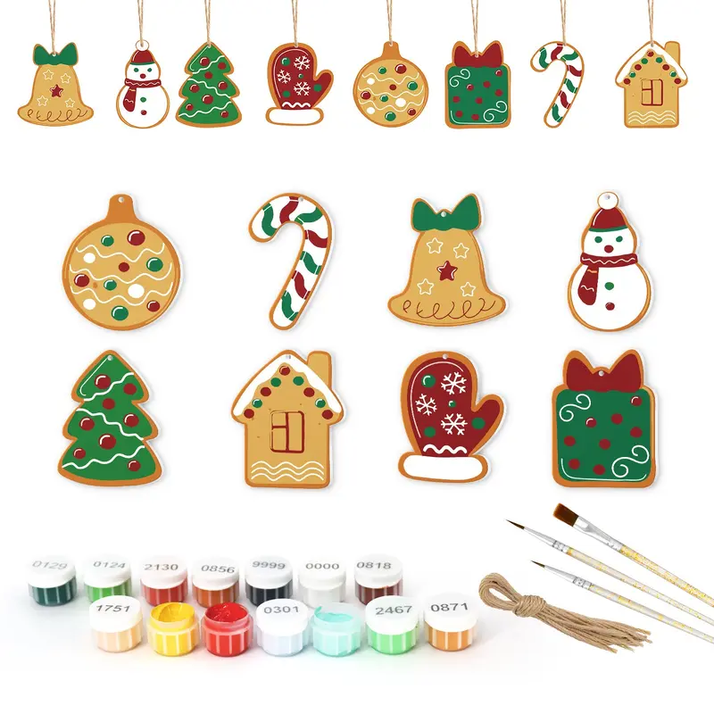 North Pole Bakery  Christmas Ornaments