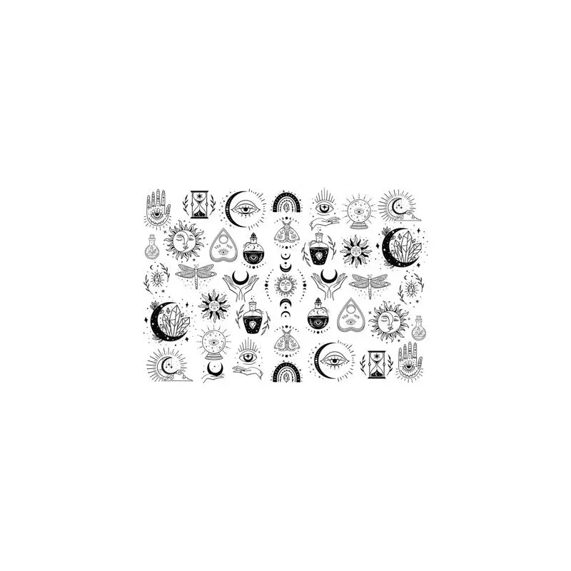 UNDERGLAZE DECAL TRANSFER  - MYSTICAL