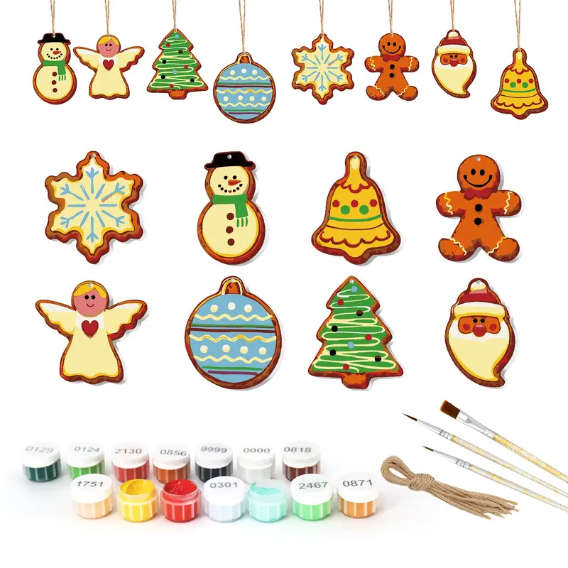 Winter Cookie Wonderland  Christmas Ornaments