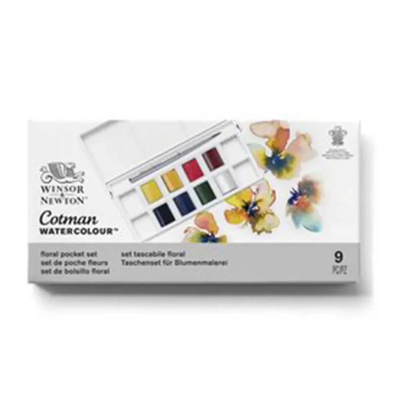 Cotman Watercolour Pocket Set - Flowers