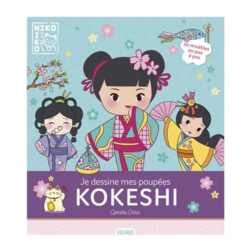Je dessine mes kokeshis-Niko-Niko - French Ed