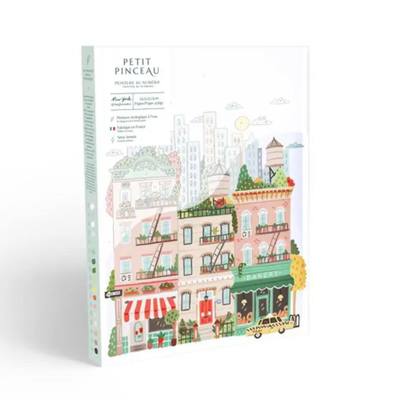 Petit Pinceau Paint by Numbers Kit - "New York"