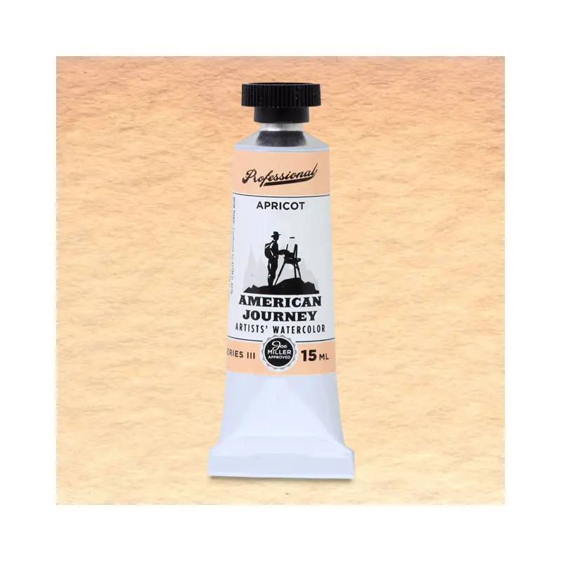 American Journey Artists' Watercolor - Apricot, 15 ml, (PR188/PBr7/PW6)