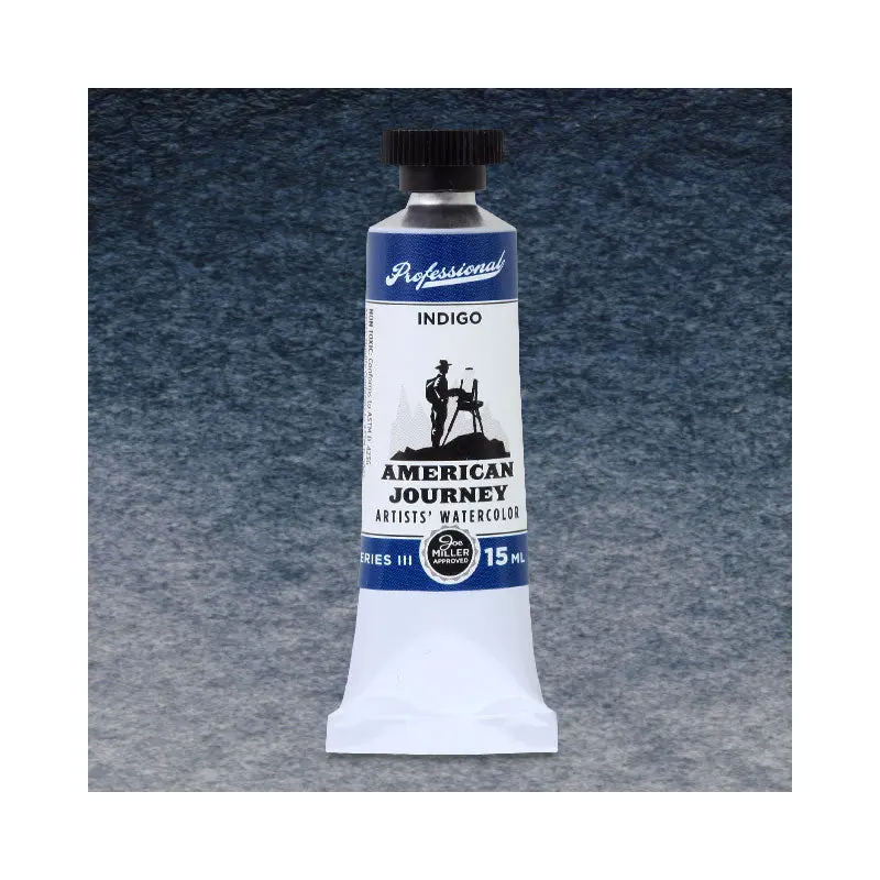 American Journey Artists' Watercolor - Indigo, 15 ml, (PB27/PV19)