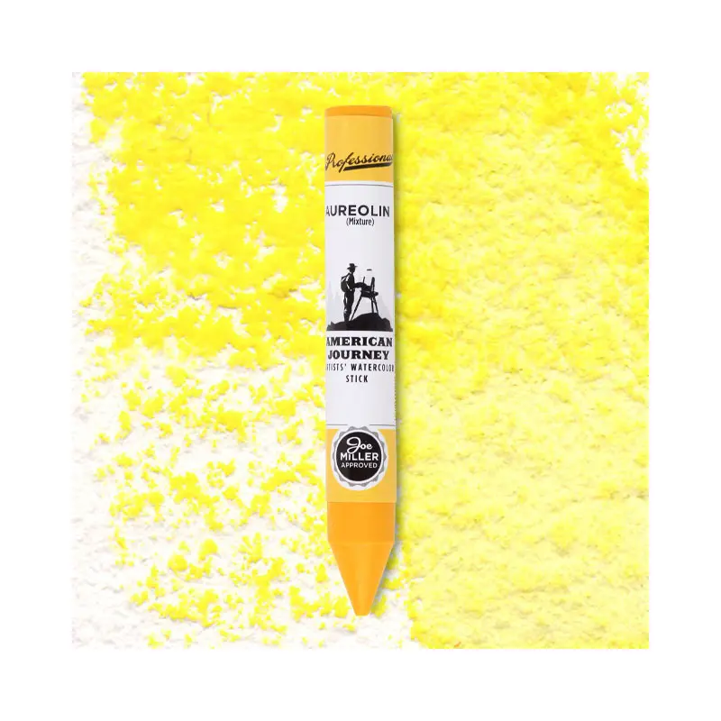 American Journey Artists' Watercolor Stick - Aureolin, (PY40/PY3)