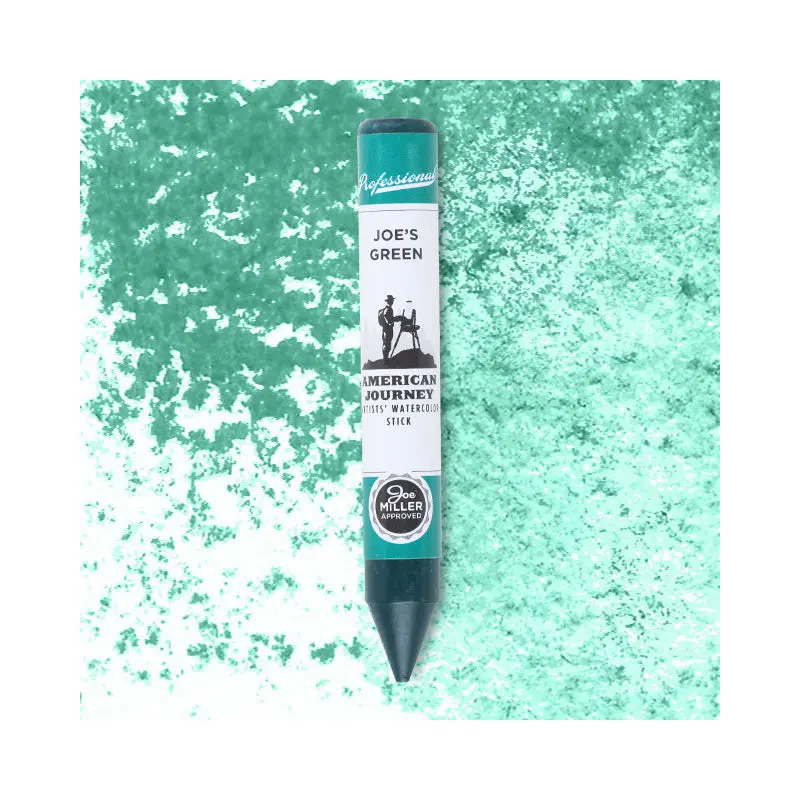 American Journey Artists' Watercolor Stick - Joe's Green, (PG7)