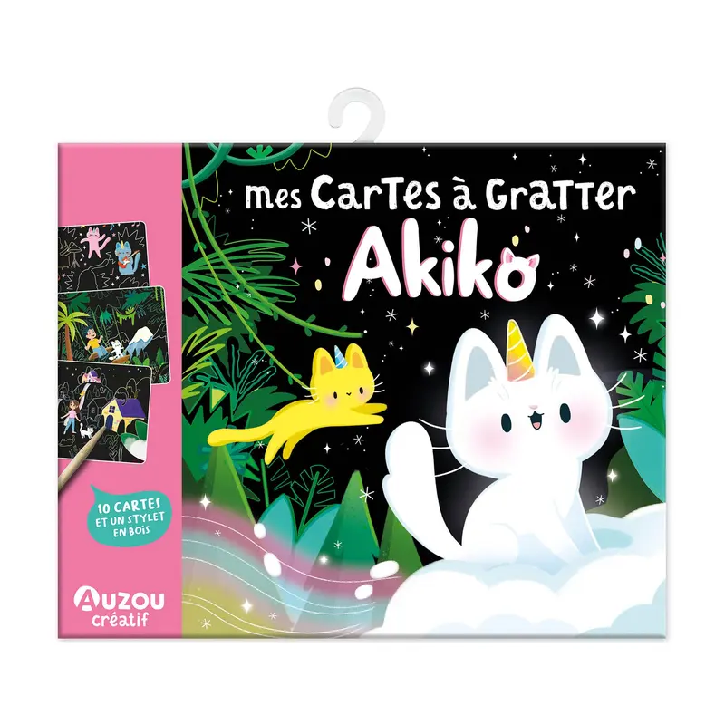 Mes cartes  gratter Akiko - French Ed.