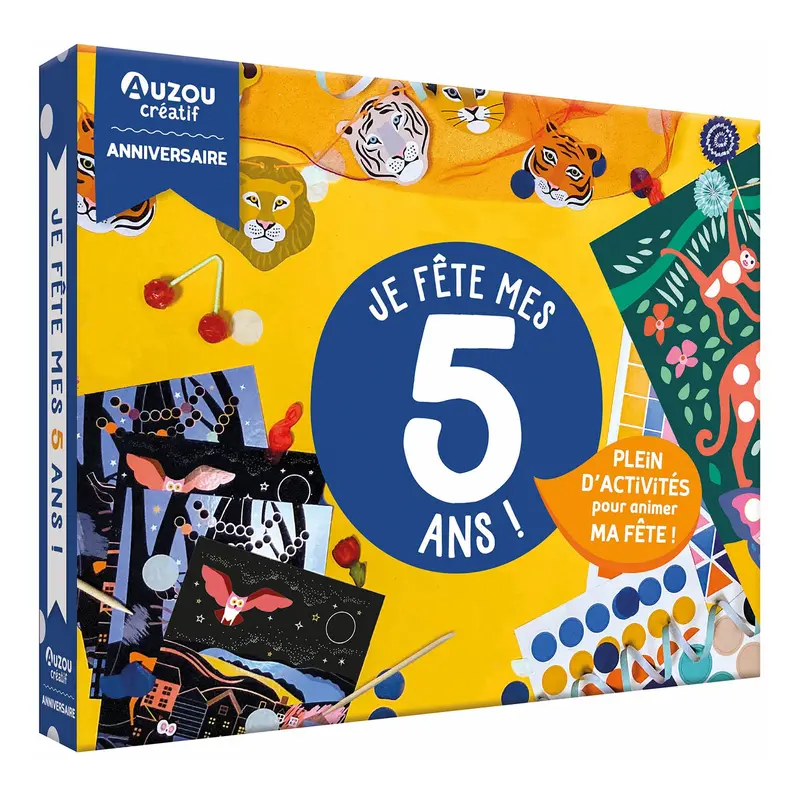 Mon coffret d'anniversaire : Je fte mes 6 ans ! - French Ed.
