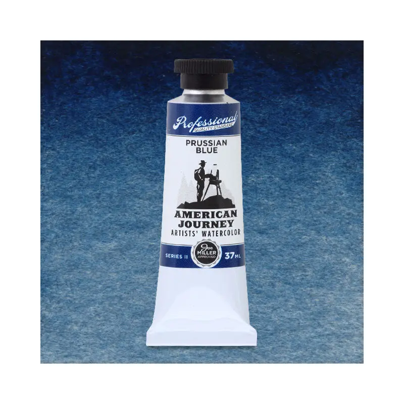 American Journey Artists' Watercolor - Prussian Blue, 37 ml, (PB27)