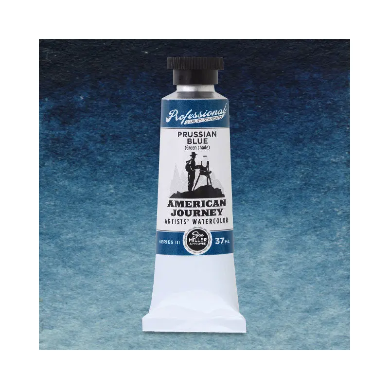 American Journey Artists' Watercolor - Prussian Blue (GS), 37 ml, (PG7/PB60)