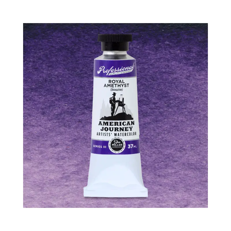 American Journey Artists' Watercolor - Royal Amethyst, 37 ml, (PV23)