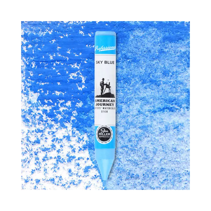 American Journey Artists' Watercolor Stick - Sky Blue, (PB15/PW6)