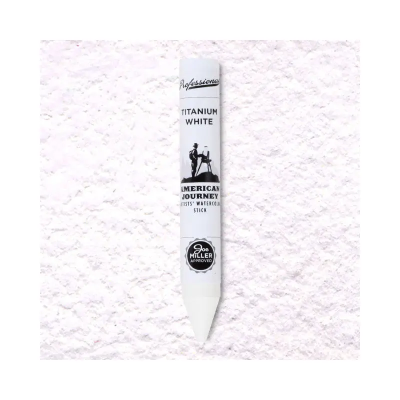 American Journey Artists' Watercolor Stick - Titanium White, (PW6)