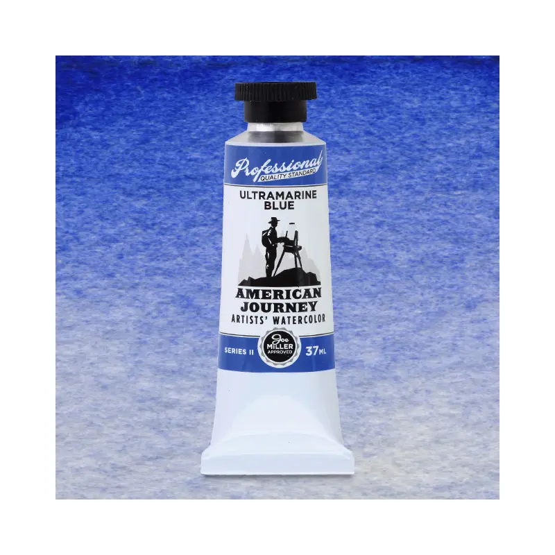 American Journey Artists' Watercolor - Ultramarine Blue, 37 ml, (PB29)