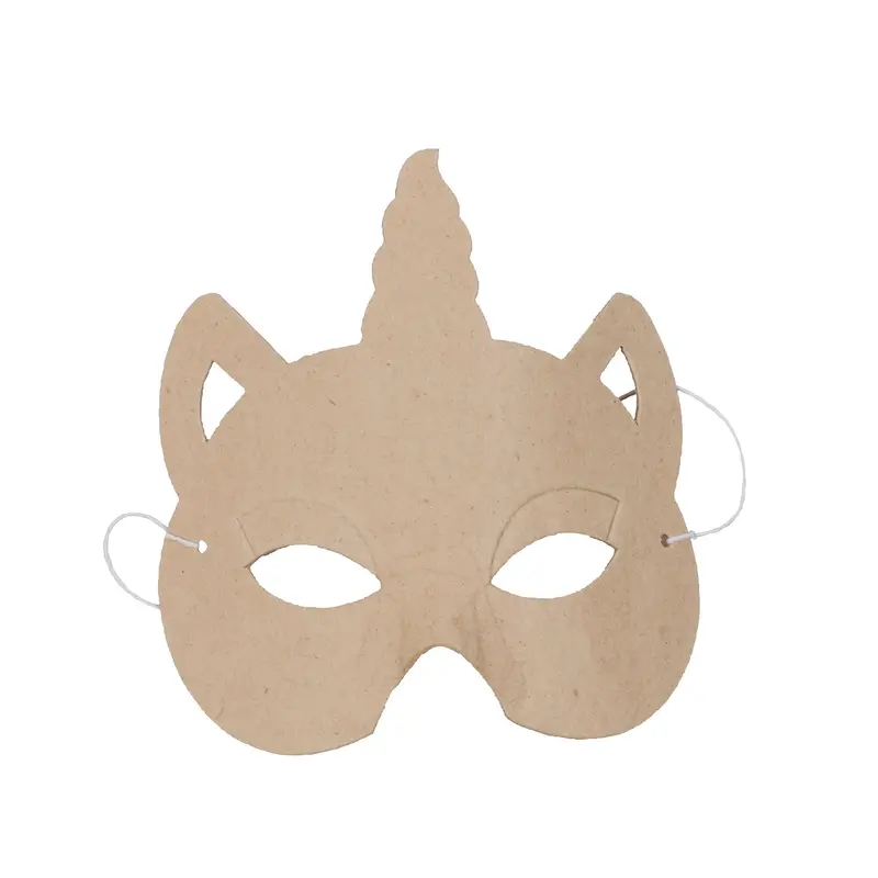 Papier-Mch Kids Mask - Unicorn