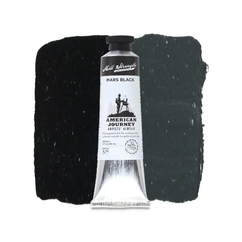 American Journey Artists' Acrylic - Mars Black, 60 ml, (Pbk11)