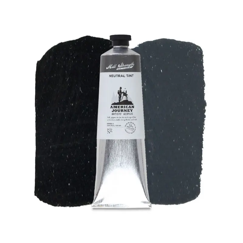 American Journey Artists' Acrylic - Neutral Tint, 150 ml, (PBk6/PB15/PV19)