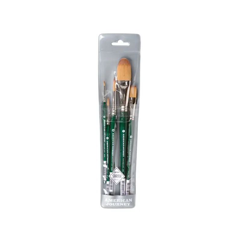 American Journey Interlocked Synthetic Brushes - Starter Set 1
