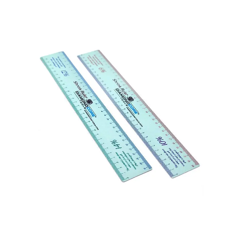 Metric Shrink Ruler (Double-Sided, Sold Individually)