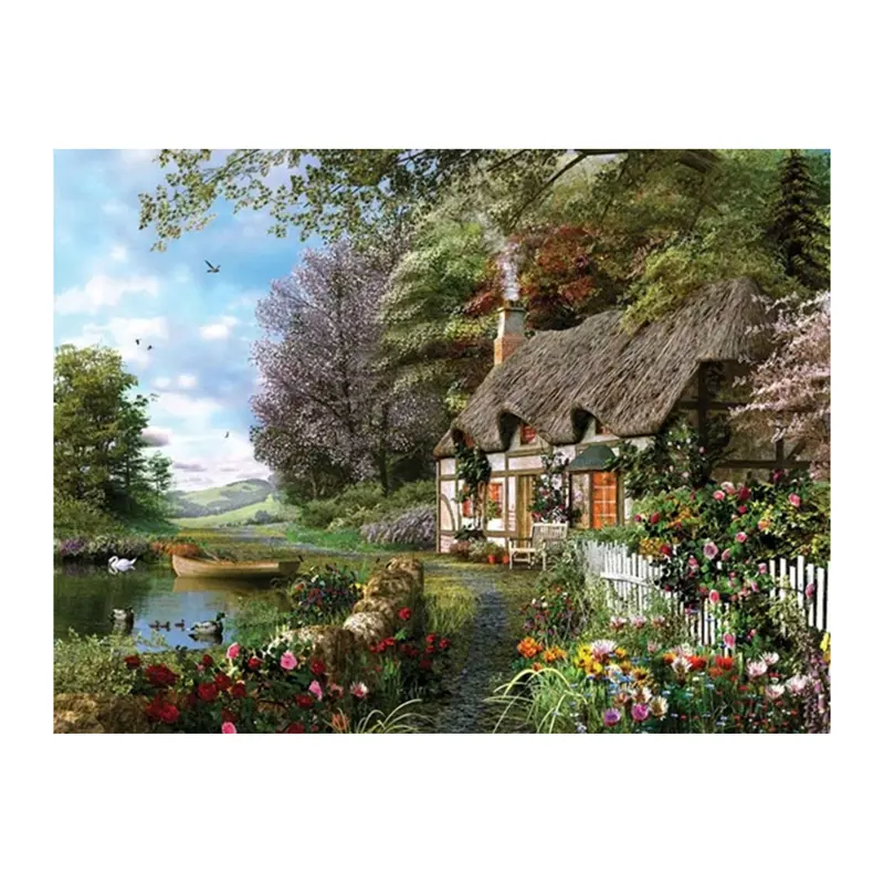 1,500-Piece Puzzle - "Country Cottage"