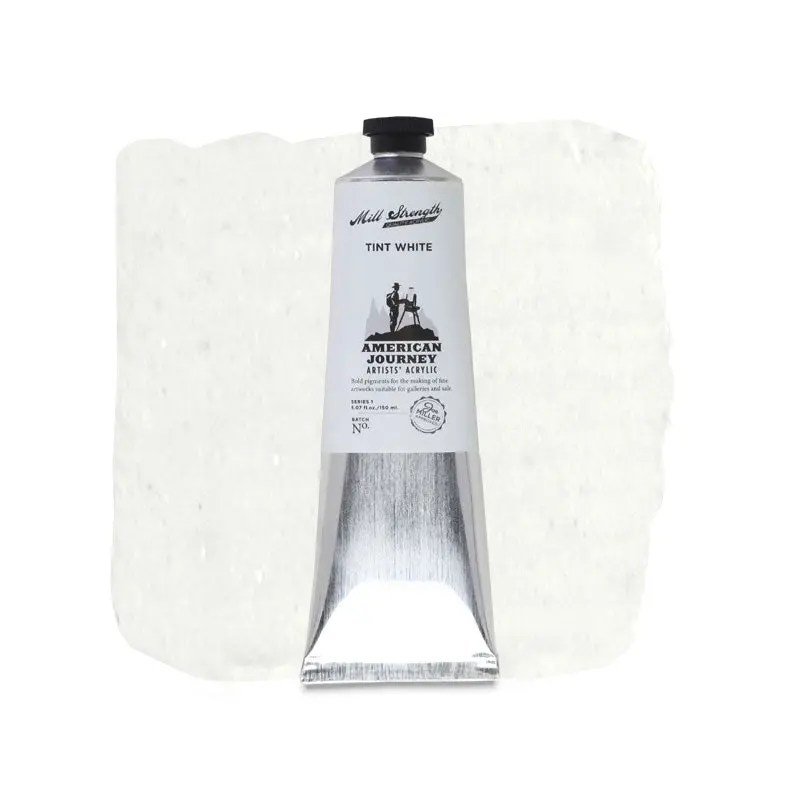 American Journey Artists' Acrylic - Tint White, 150 ml, (PW4)