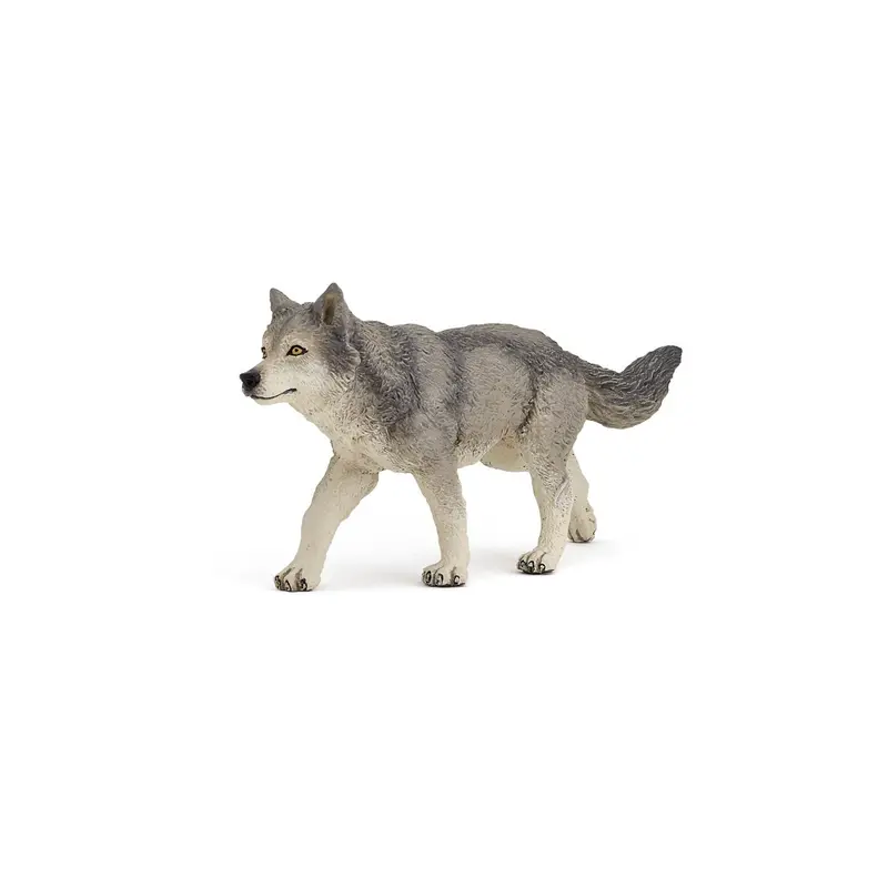 Animal Figurine - Grey Wolf