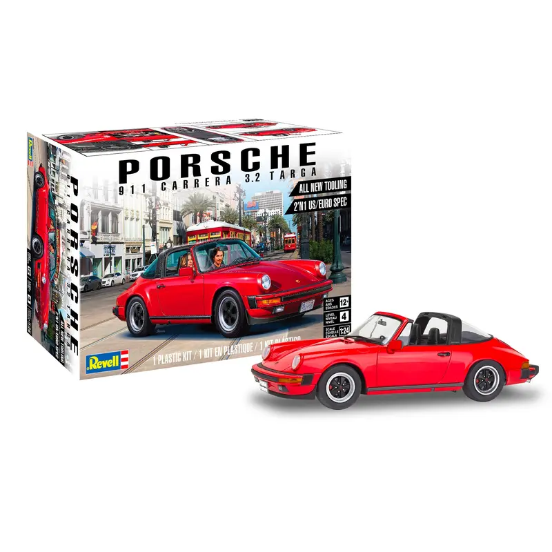 Model Set - Porsche 911 Carrera 3.2 Targa