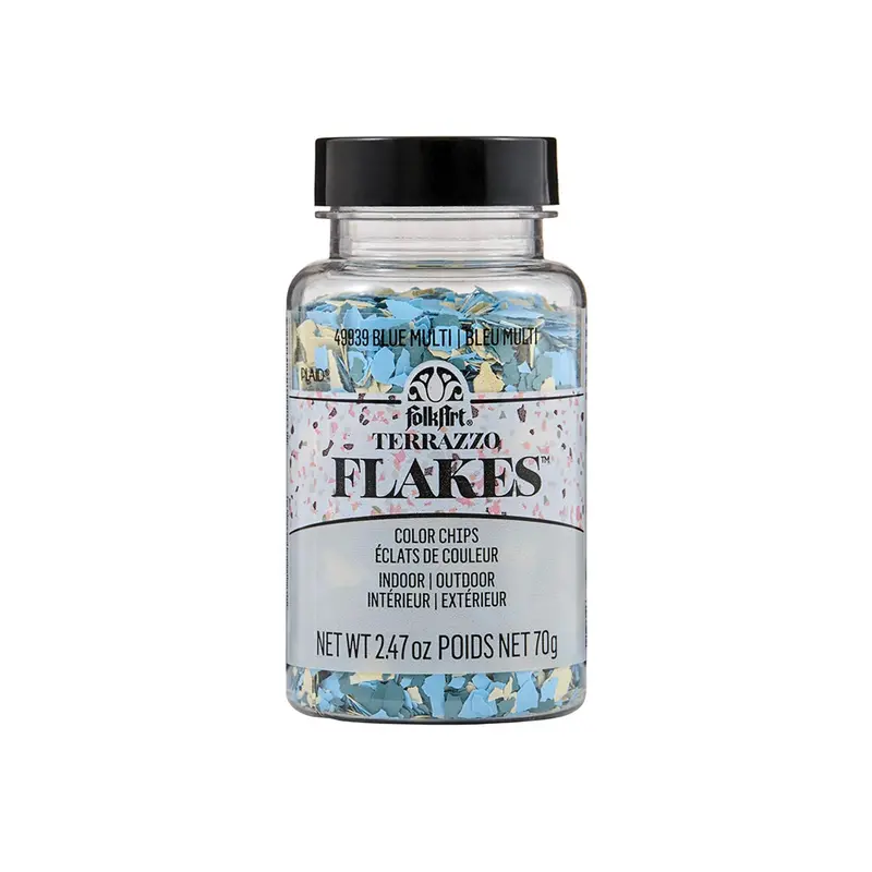 Terrazzo Flakes - Blue