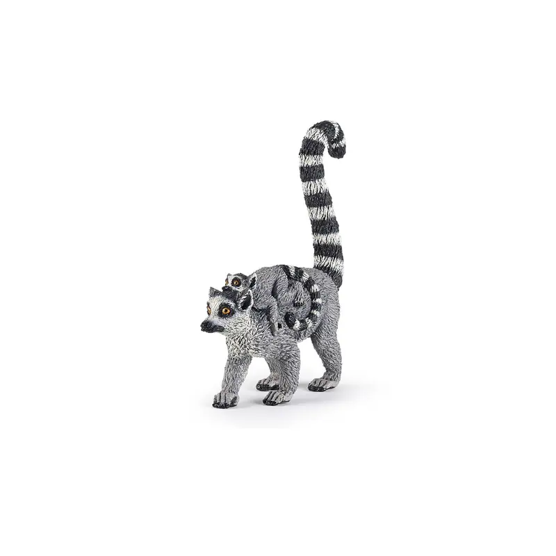 Toy Figurine - Lemur and Baby