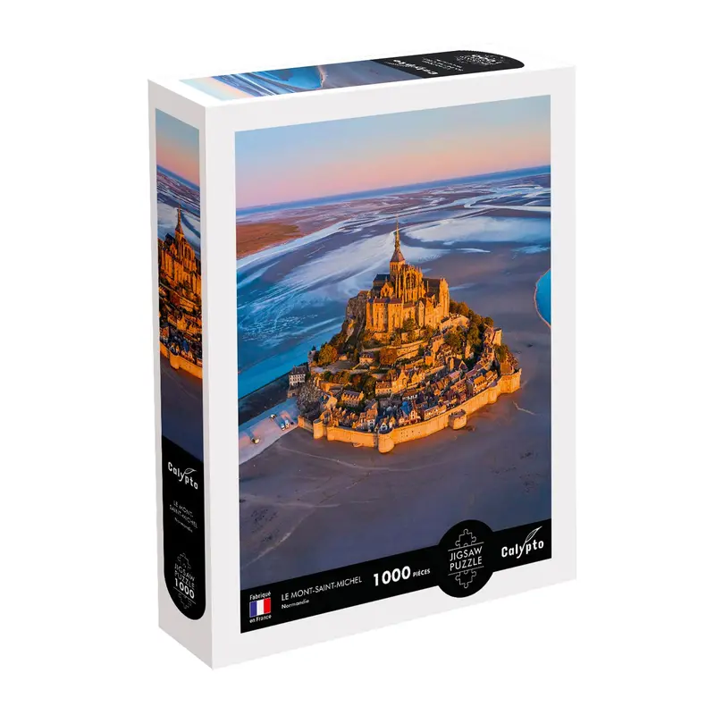 1,000-Piece Puzzle - "Mont-Saint-Michel, Normandy"