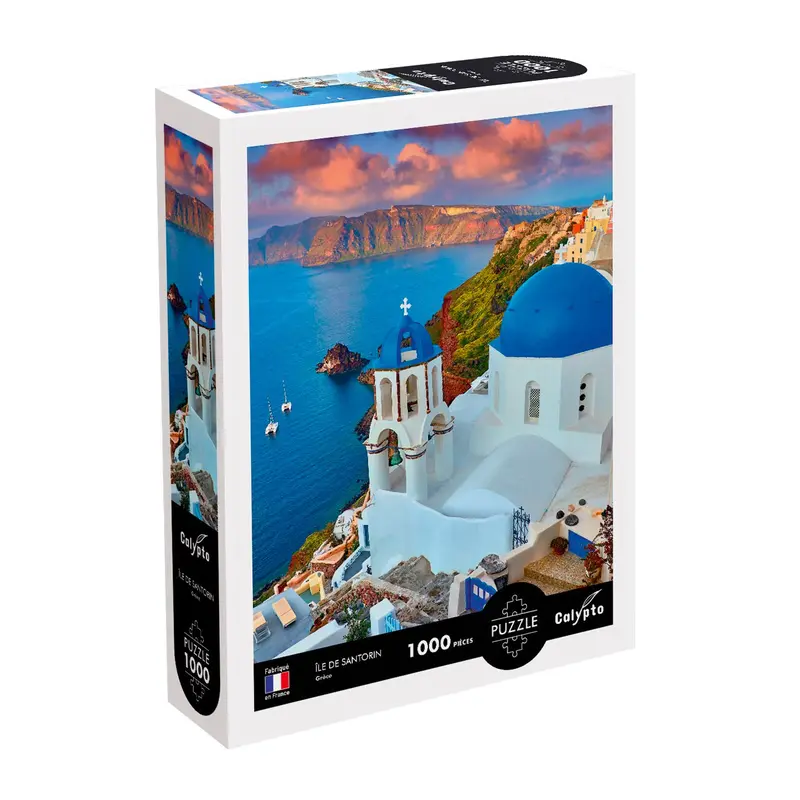 1,000-Piece Puzzle - "Santorini Islands, Greece"