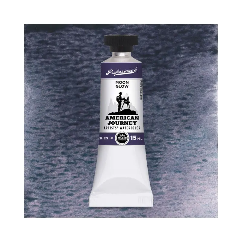 American Journey Artists' Watercolor - Moonglow, 15 ml, (PG18/PB29/PR177)