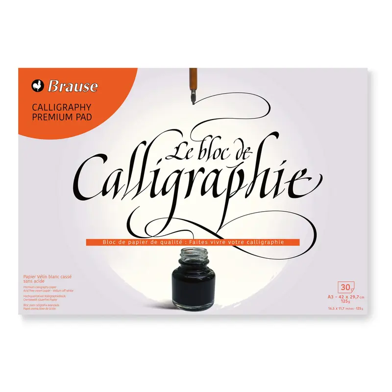 A5 Vellum Calligraphy Pad