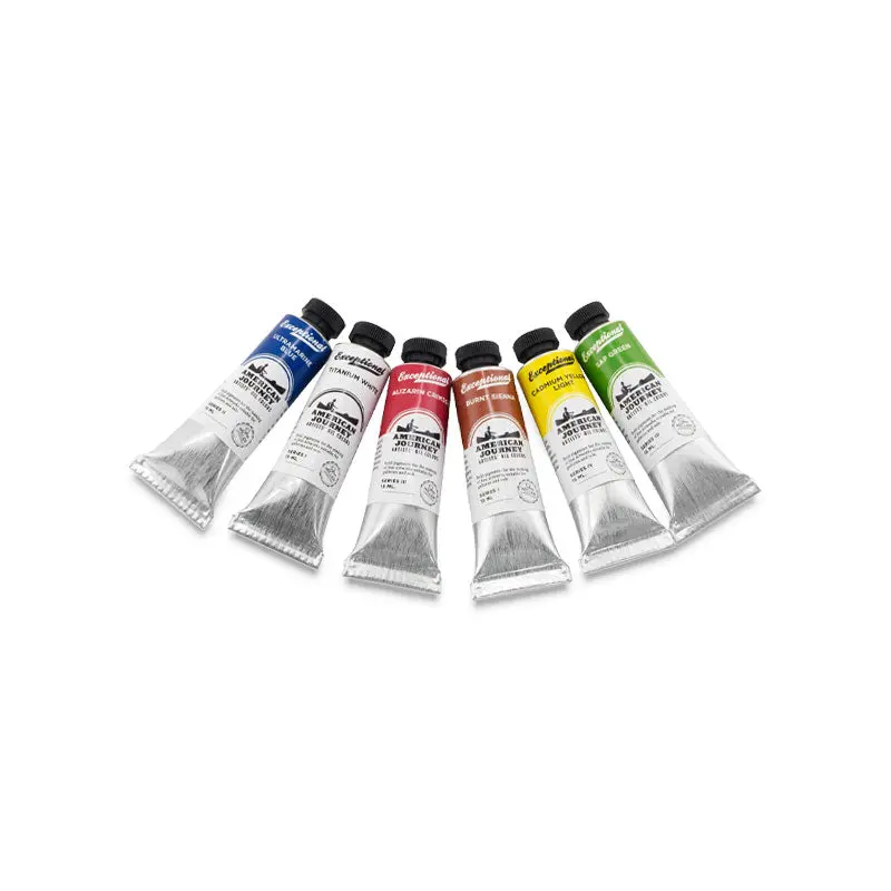 American Journey Artists' Oil Color - Sample Set of 6