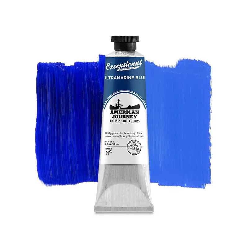 American Journey Artists' Oil Color - Ultramarine Blue, 60 ml., (PB29)