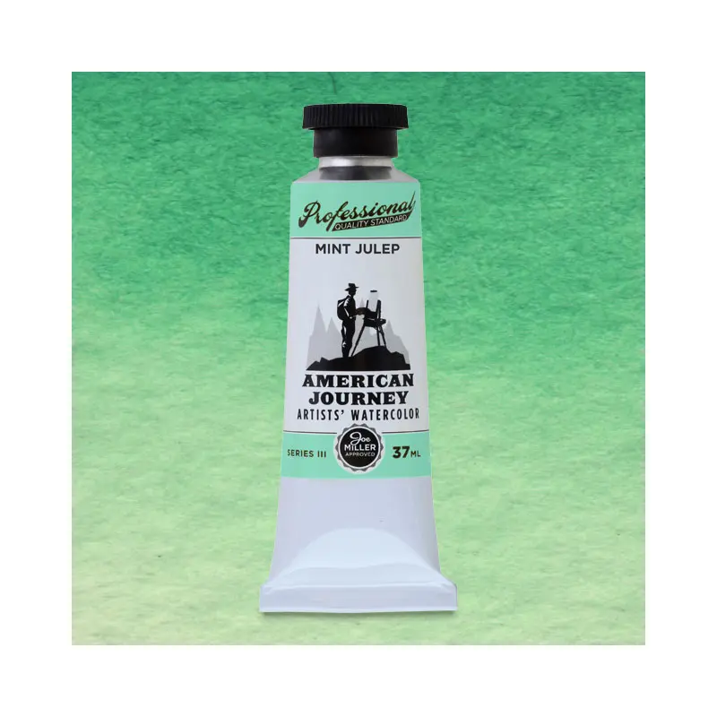 American Journey Artists' Watercolor - Mint Julep, 37 ml, (PG7/PY3/PW6)