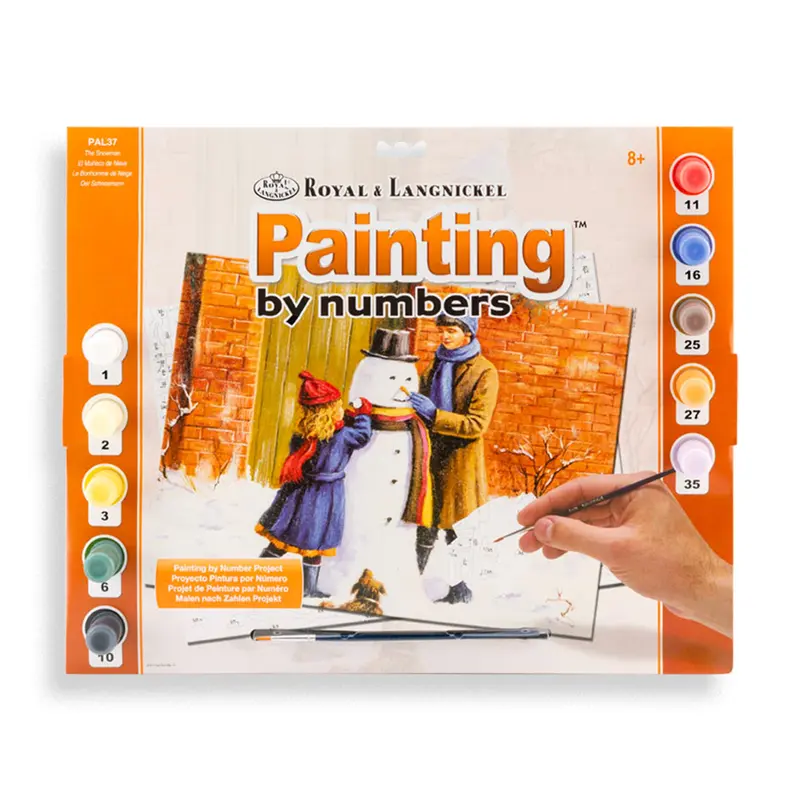 Painting by Numbers Kit - "The Snowman"