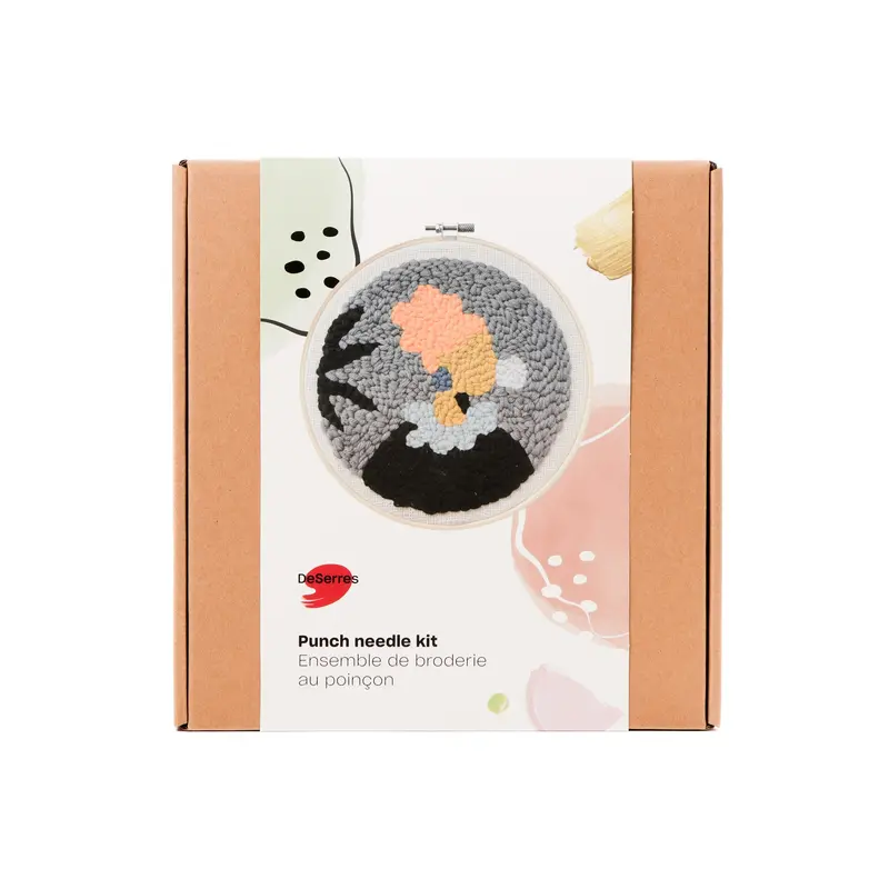 Punch Needle Kit - Bubblegum Woman