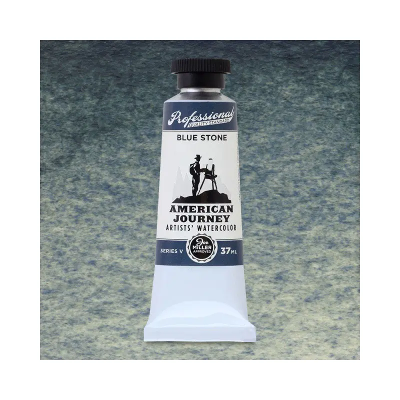 American Journey Artists' Watercolor - Blue Stone, 37 ml, (PB36/PY42)