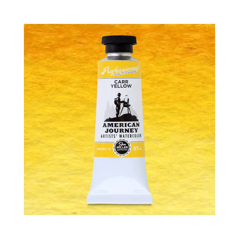 American Journey Artists' Watercolor - Carr Yellow, 37 ml, (PY110/PY154)