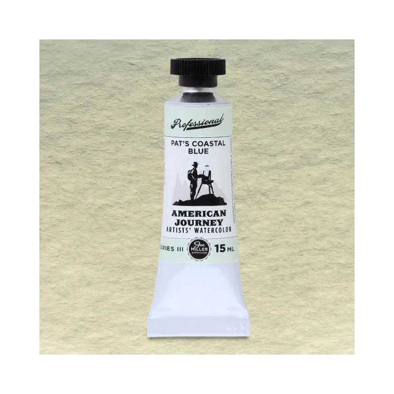 American Journey Artists' Watercolor - Pat's Coastal Blue, 15 ml, (PBr7/PB36)